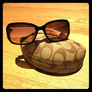 COACH Lexi Tortoise Sunglasses